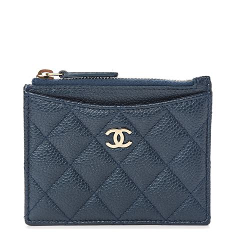 card holder chanel men|Chanel zipped card holder.